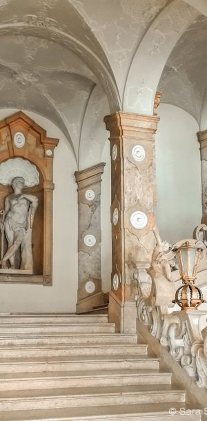 Schody Anioł&oacute;w w Pałacu Mirabell