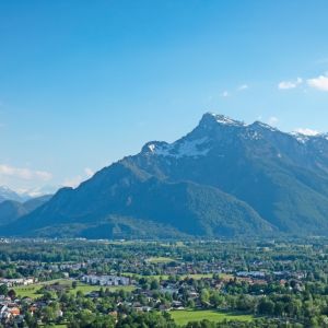 Widok z Twierdzy Hohensalzburg