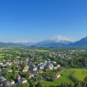 Widok z Twierdzy Hohensalzburg