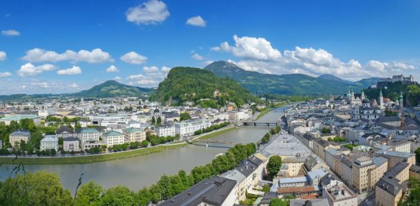 Nad rzeką Salzach