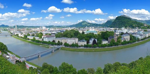 Nad rzeką Salzach