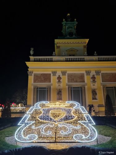 Kr&oacute;lewski Ogr&oacute;d Światła w Wilanowie