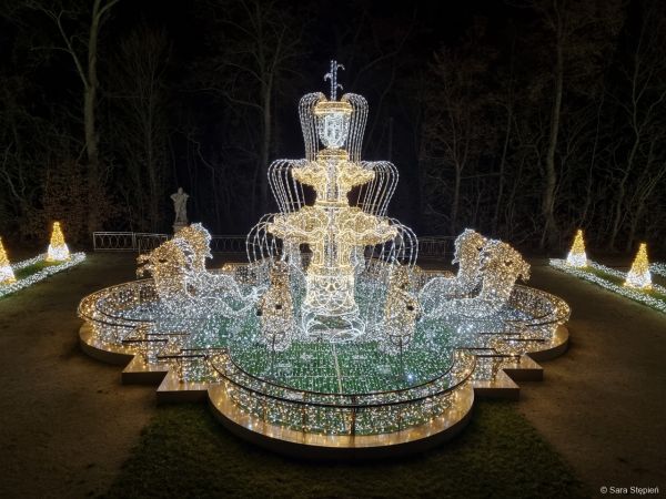 Kr&oacute;lewski Ogr&oacute;d Światła w Wilanowie