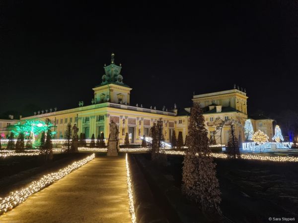 Kr&oacute;lewski Ogr&oacute;d Światła w Wilanowie