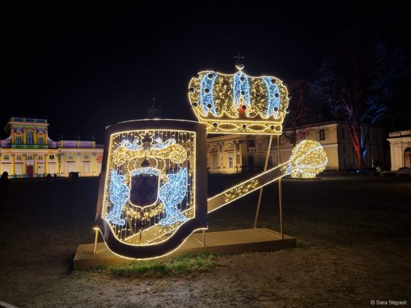 Kr&oacute;lewski Ogr&oacute;d Światła w Wilanowie