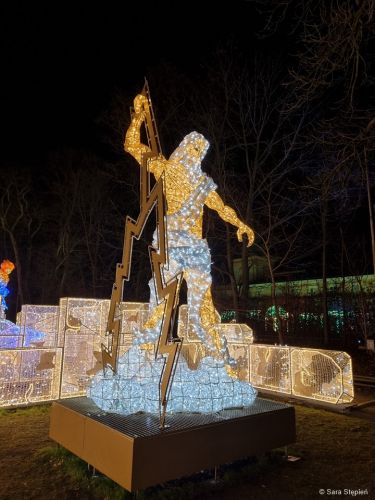 Kr&oacute;lewski Ogr&oacute;d Światła w Wilanowie